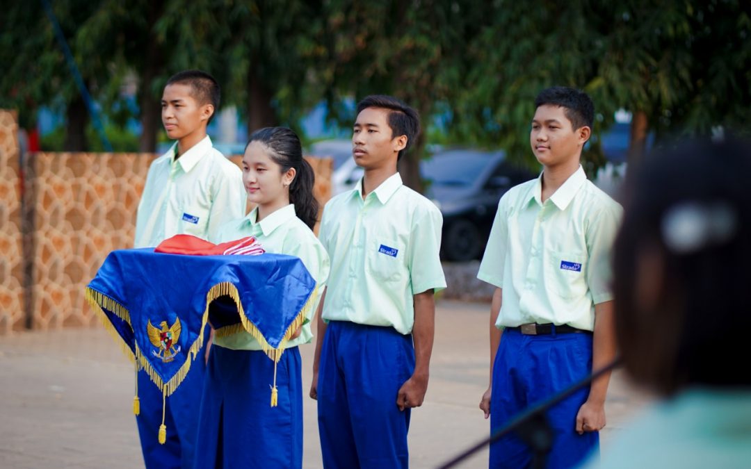 Upacara Peringatan Sumpah Pemuda ke-91 SMK Strada Daan Mogot