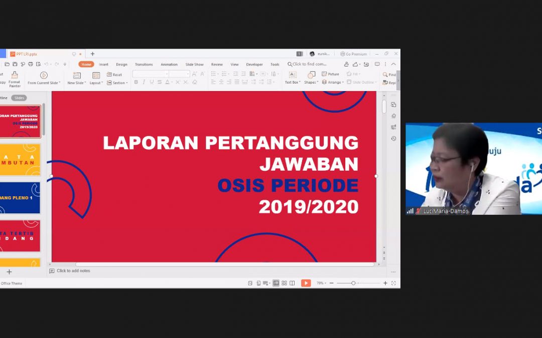 Sidang Pertanggungjawaban MPK-OSIS SMK Strada Daan Mogot