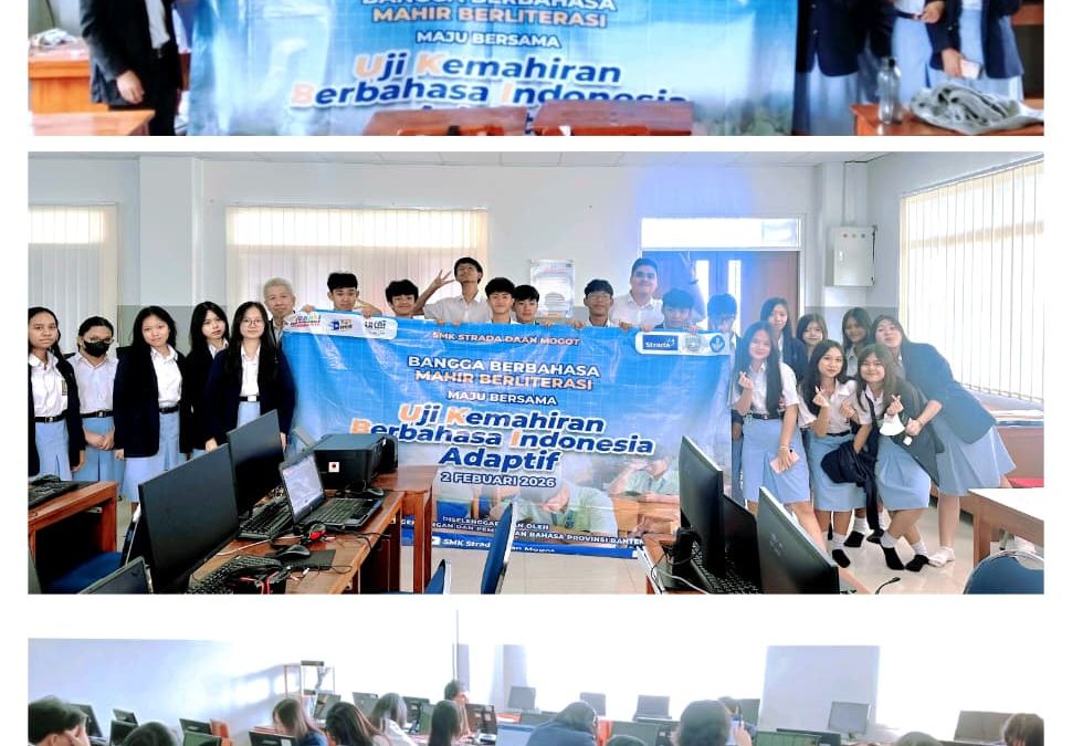 SMK Strada Daan Mogot Gelar UKBI Perdana