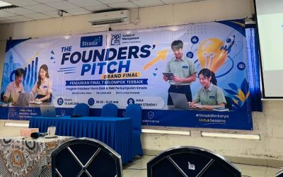Menuju Panggung Wirausaha Masa Depan: Kelompok Calmi Tea SMK Strada Daan Mogot Tembus Grand Final ‘The Founders’ Pitch